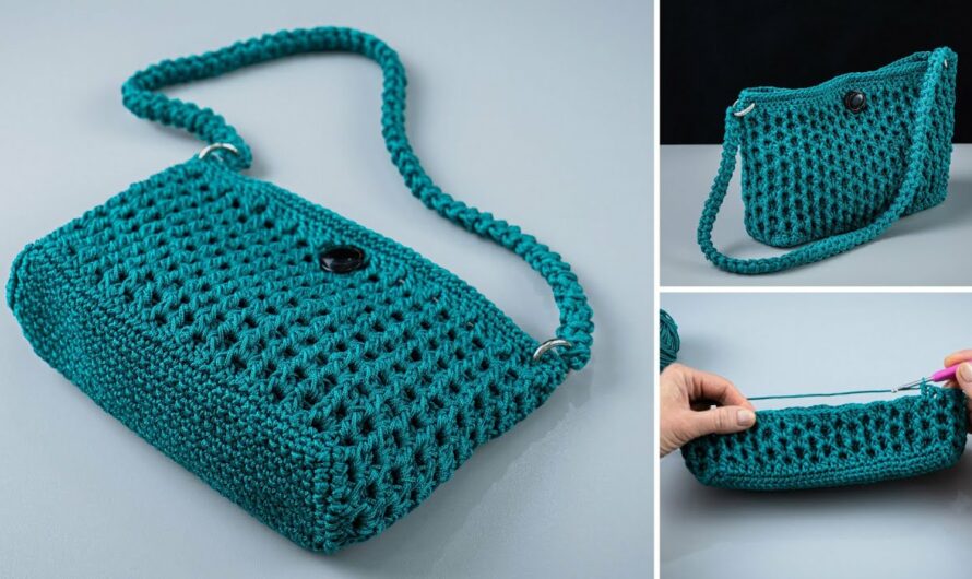 How to Make an Easy Crochet Bag