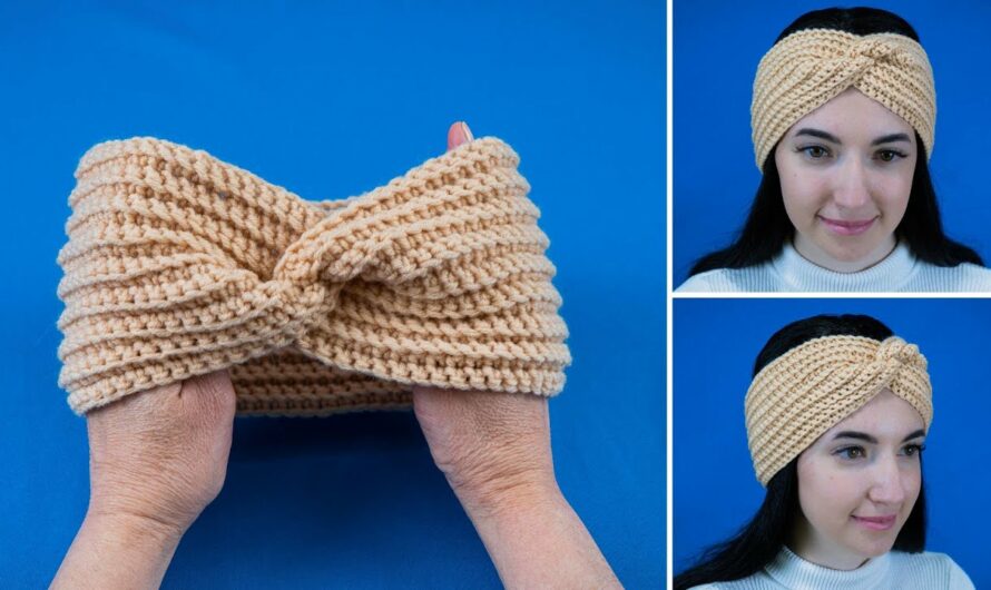 How to Make the Simplest Crochet Headband – Even a Beginner Can Handle It