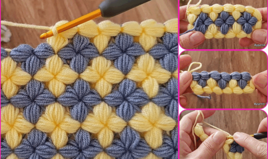 How to Make a Beautiful Crochet Stitch for a Baby Blanket (Beginner Friendly)