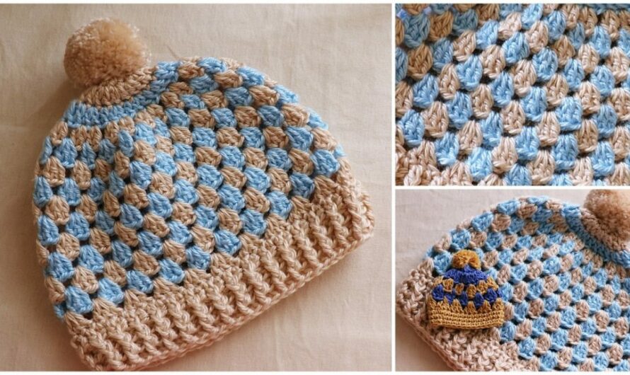 How to crochet a hat in any size. Step-by-step tutorial
