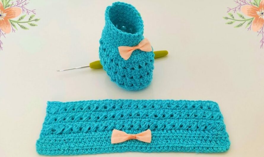 STEP BY STEP CROCHET SHOES FOR BEGINNERS