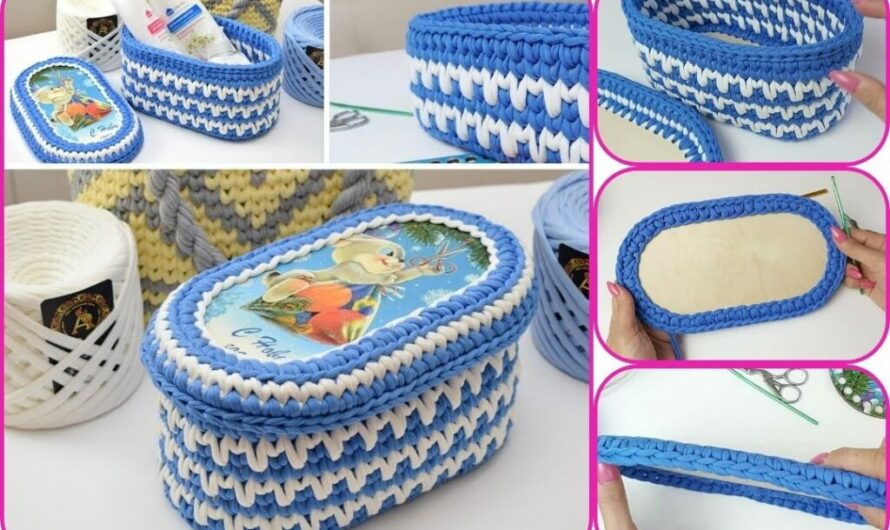 How to Make an Oval Crochet Box (Master Class Style)