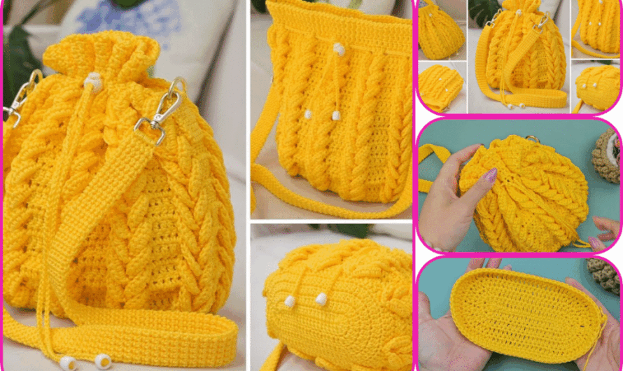 How to Make a Crochet Summer Bag with a Braid Pattern