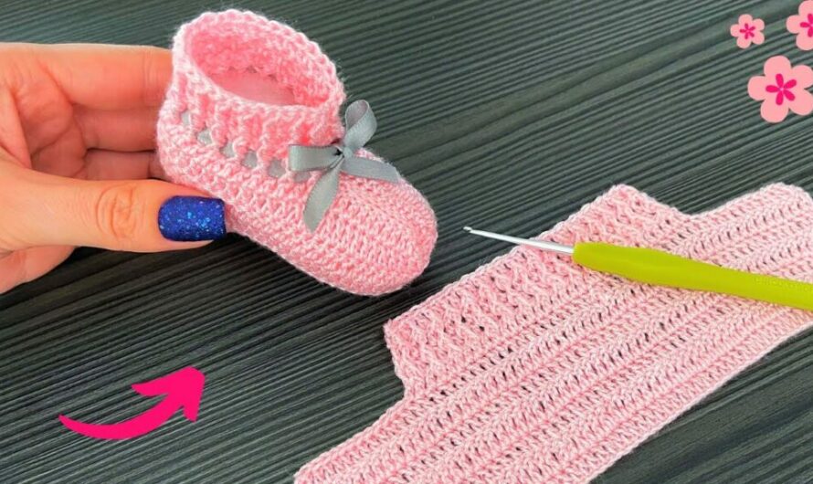 BABY’S CROCHET SHOE | Video tutorial