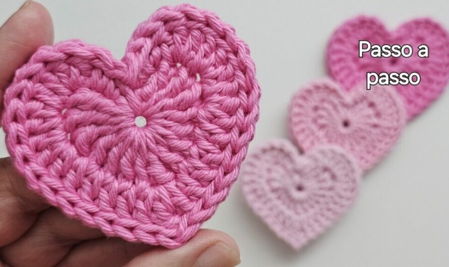 Crochet Simple Heart | Video tutorial
