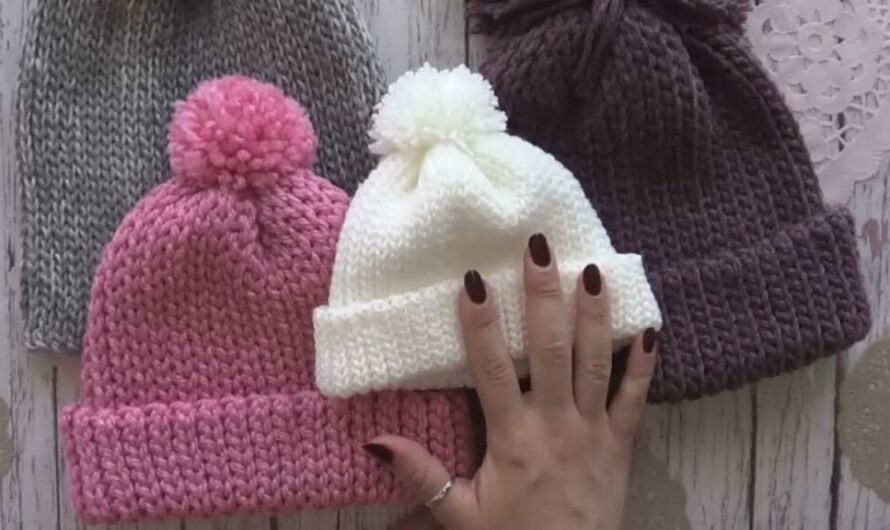 Easy Peasy Crochet Beanie In Any Size
