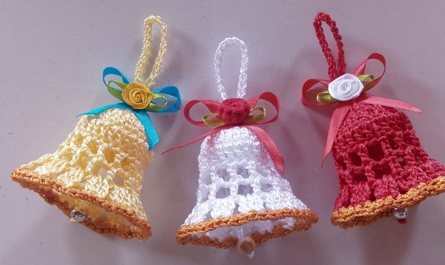 CHRISTMAS CROCHET BELL | STEP BY STEP