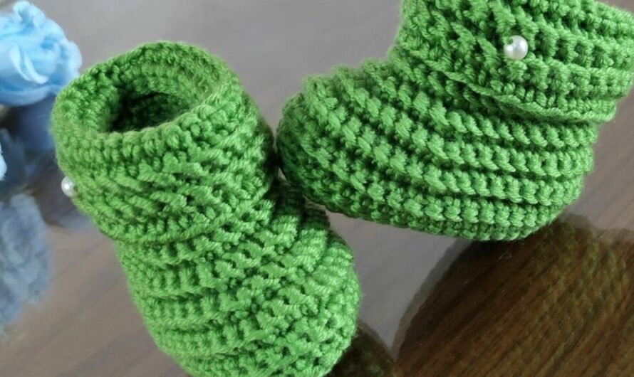 Easy Crochet Baby Booties for Beginners