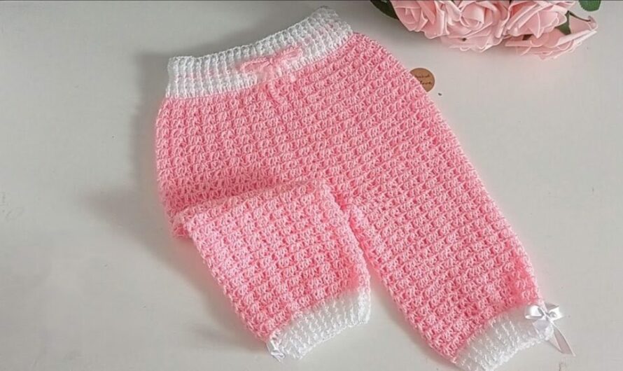 Sweet Dreams: Cozy Crochet Baby Pants