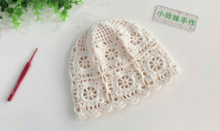 The Patchwork Knitted Hat – Soft, Smooth, and Beautifully Hollow