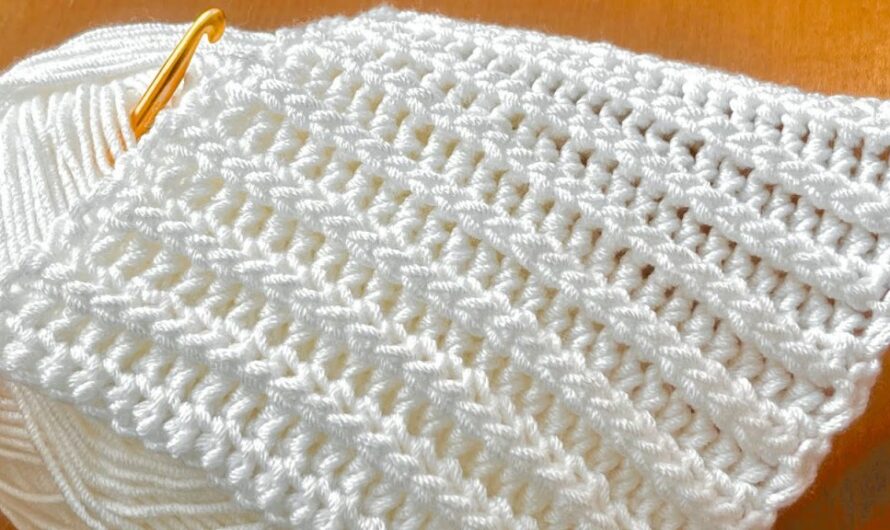 Crochet Easy Stitch Step by step