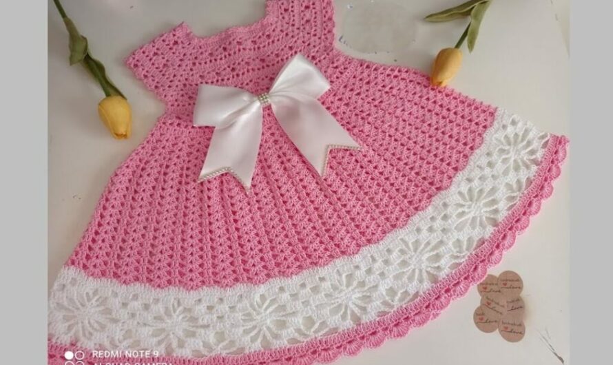 WOW!! Beautiful and delicate dress: Video tutorial