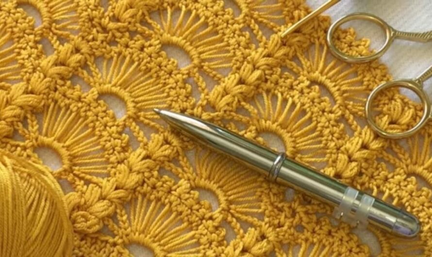 Beautiful Fabric with the Versatile Sweet Pea Lace Crochet Pattern
